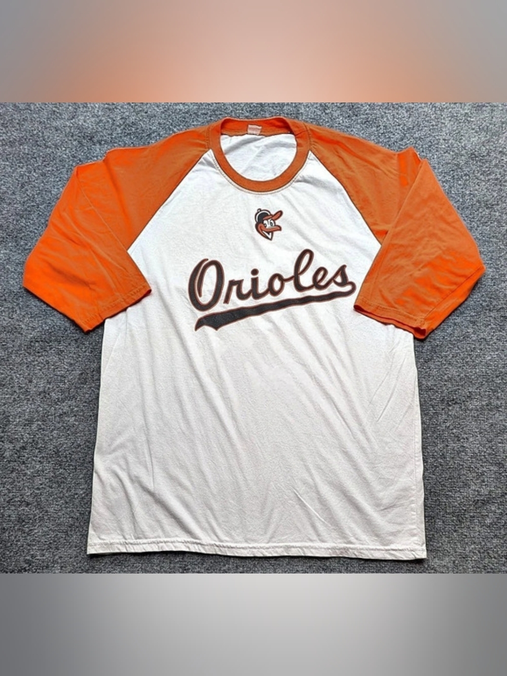 Baltimore Orioles Raglan 3/4 sleeve Vintage